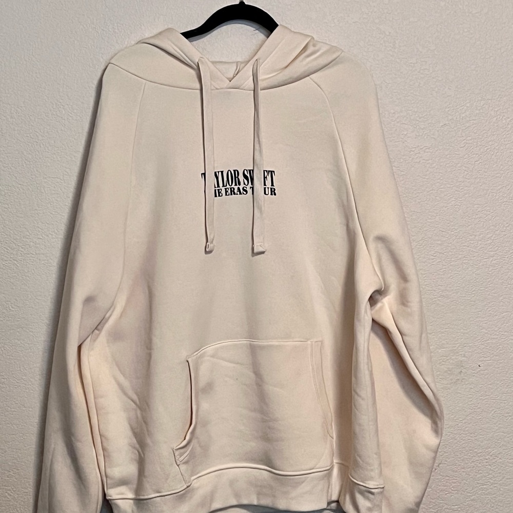 NEW Eras Tour Beige Hoodie Sz XL